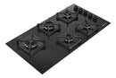 Cooktop 5 Bocas a Gás Brastemp Com Grades de Ferro Fundido BDS85AE Preto