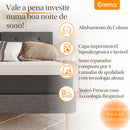 Colchão Emma Queen - Tecnologia Alemã Cor Branco/Cinza