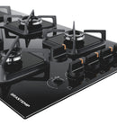 Cooktop 5 Bocas a Gás Brastemp Com Grades de Ferro Fundido BDS85AE Preto